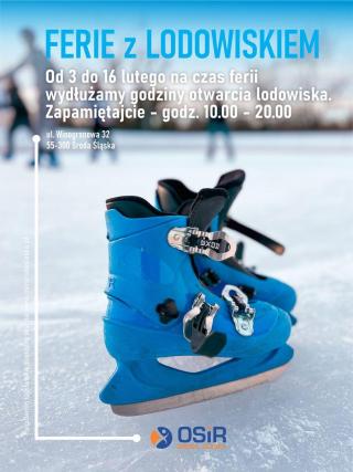 Ferie z lodowiskiem w Środzie Śląskiej!
