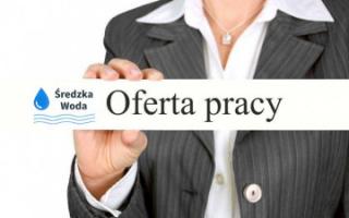 Praca dla Mechanika w Spółce Średzka Woda