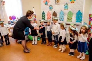 Szczególna uroczystość w Ujeździe Górnym - pasowanie na przedszkolaka