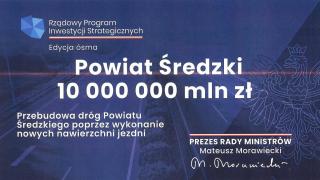 Nowe drogi i chodniki w powiecie średzkim. Wkrótce ruszy przebudowa