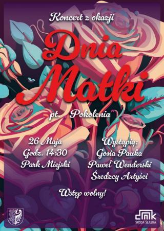 Z okazji Dnia Matki klimatyczny koncert w średzkim parku!