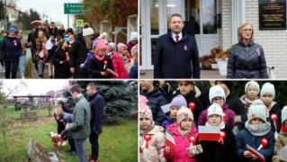 Obchody Święta Niepodległości w Szkole Podstawowej w Ujeździe Górnym