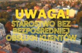 Średzkie starostwo bez bezpośredniej obsługi klientów