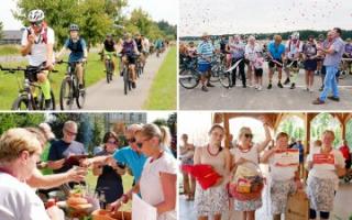 Powiatowy rajd rowerowy i konkurs kulinarny czyli niedziela pełna wrażeń!