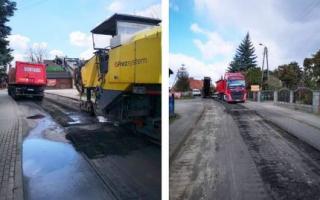 Rozpoczęła się przebudowa drogi Miękinia - Klęka
