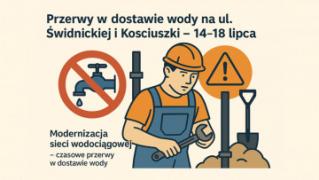 Ważny komunikat dla mieszkańców ul. Świdnickiej i Kościuszki w Środzie Śląskiej