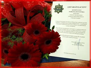 Wyjątkowy jubileusz pracownicy średzkiej komendy policji