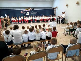 Święto Niepodległości w Publicznym Przedszkolu w Szczepanowie