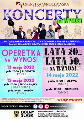 Plenerowy koncert operetkowy wkrótce w Środzie Śląskiej