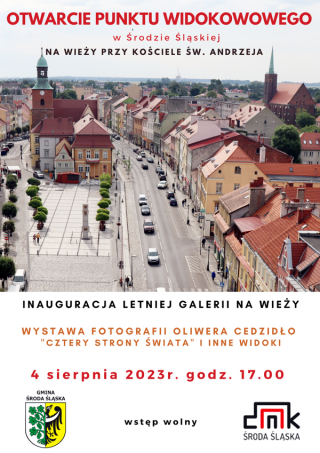 Otwarcie punktu widokowego w Środzie Śląskiej