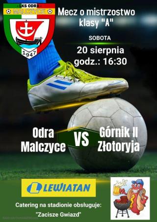 Odra Malczyce zaprasza na mecz!