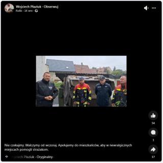 Na terenie Gminy Udanin wciąż obowiązuje stan pogotowia przeciwpowodziowego!