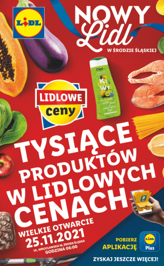 Otwarcie sklepu Lidl Polska w Środzie Śląskiej