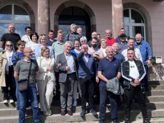 Delegacja z Gminy Kostomłoty z oficjalną wizytą w partnerskiej gminie Sierentz