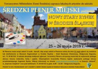 Plener miejski – nowy stary rynek w Środzie Śląskiej