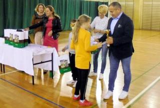 Wójt gminy Miękinia nagrodził dzieci i młodzież