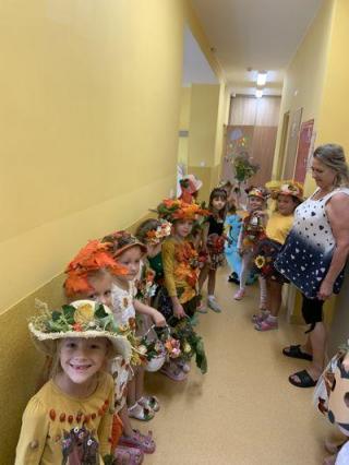 Jesienny pokaz mody w Przedszkolu nr 1