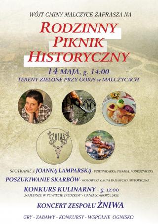 Wkrótce Rodzinny Piknik Historyczny w Malczycach!