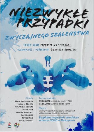 Zapraszamy na wyjątkowy spektakl malczyckiego teatru ATAM