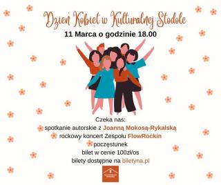 Wkrótce Dzień Kobiet w Kulturalnej Stodole. Zostały ostatnie bilety!