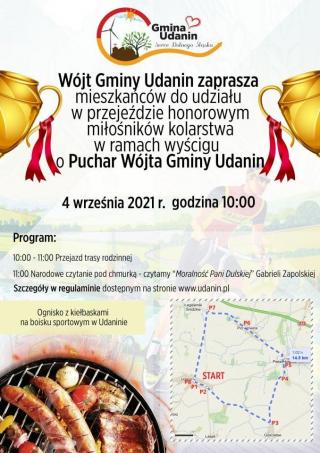 Wyścig kolarski i przejazd honorowy w Udaninie - trwają zapisy