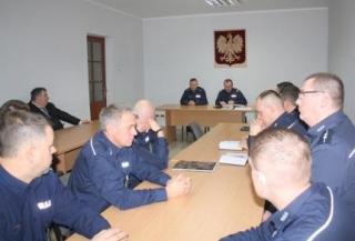 Odprawa roczna w Komendzie Powiatowej Policji w Środzie Śląskiej