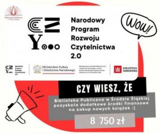 Średzka biblioteka z dofinansowaniem na zakup nowości wydawniczych