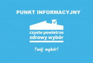 UWAGA! Zmiana godzin pracy Punktu Konsultacyjno-Informacyjnego Czyste Powietrze