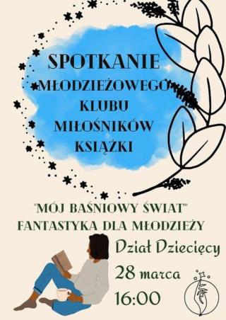 Średzka biblioteka zaprasza na spotkanie Młodzieżowego Klubu Miłośników Książki