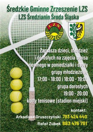 Tenis dla każdego – zajęcia w Środzie Śląskiej