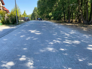 Instalator zakończył prace na ul. Dębowej w Ciechowie
