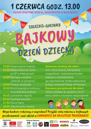 Sołecko – gminny Bajkowy Dzień Dziecka w Malczycach