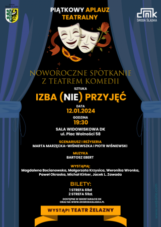 Noworoczne spotkanie z teatrem w średzkim Domu Kultury
