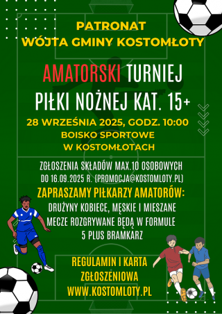 Amatorski Turniej Piłki Nożnej w Kostomłotach – sportowa pasja bez granic