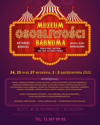 Zapraszamy na nowy spektakl Średzkiej Sceny Musicalowej