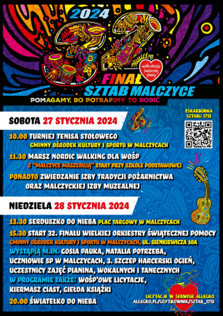 Wielki finał 32. edycji WOŚP w Malczycach