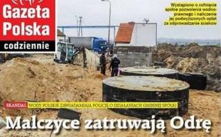 COŚ TU ŚMIERDZI? WÓJT GMINY MALCZYCE ZABIERA GŁOS