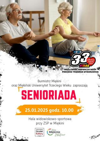 Senioriada w Miękini już w najbliższą sobotę!