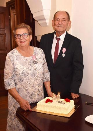 Wyjątkowy jubileusz 50-lecia małżeństwa Państwa Rolińskich