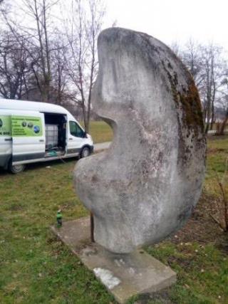 Idzie wiosna na Kajakach. Rzeźba znów cieszy oko