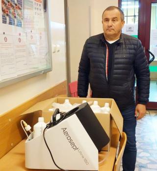Gmina Miękinia zakupiła kolejny sprzęt do walki z epidemią