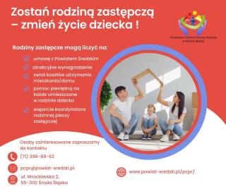 Zostań rodzicem zastępczym!