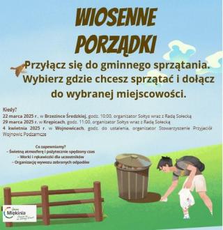 Wiosenne Porządki w Gminie Miękinia – dołącz do akcji!