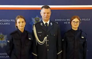 Dwie funkcjonariuszki zasiliły szeregi średzkiej policji