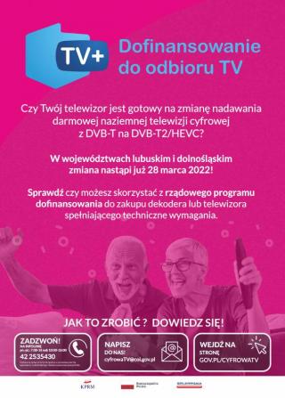Zmiana standardu nadawania naziemnej telewizji cyfrowej już od poniedziałku!