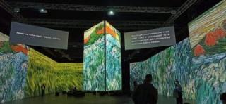 Uczniowie PZS nr 1 na ekscytującej multisensorycznej wystawie dzieł Van Gogha