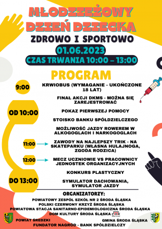 Młodzieżowy Dzień Dziecka wkrótce w Środzie Śląskiej