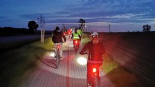Nocy rajd rowerowy szlakiem tajemniczych miejsc w powiecie