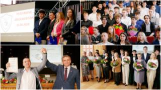Maturzyści z powiatowych szkół odebrali świadectwa