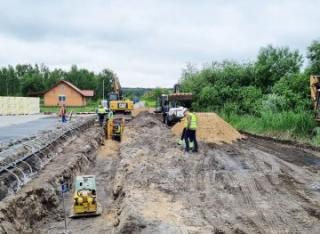 Przebudowa ul. Willowej i Dębowej w Miękini rozpoczęta